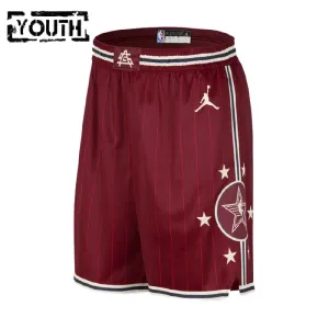Shorts All Star 2024 Swingman Rot Für Kinder