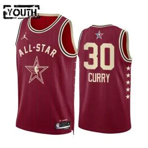 Stephen Curry Trikot All Star 2024 Swingman Rot Für Kinder