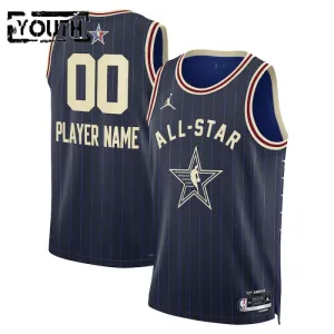 Trikot Personalisiert All Star 2024 Swingman Navy Für Kinder