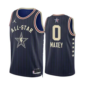 Tyrese Maxey Trikot All Star 2024 Swingman Navy Für Herren