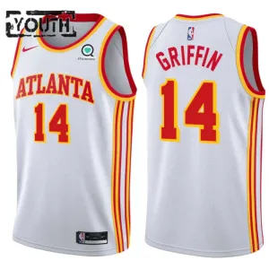Nike Atlanta Hawks AJ Griffin 14 Trikot Association Edition Swingman Weiß Für Kinder Nike Atlanta Hawks AJ Griffin 14 Trikot Association Edition Swingman Weiß Für Kinder