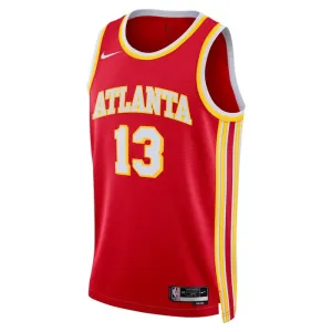 Nike Atlanta Hawks Bogdan Bogdanovic 13 Trikot Icon Edition Swingman Rot Für Herren