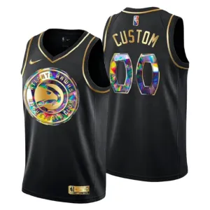 Nike Atlanta Hawks Diamond Edition Trikot Personalisiert Swingman Schwarz Für Herren Nike Atlanta Hawks Diamond Edition Trikot Personalisiert Swingman Schwarz Für Herren