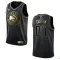 Nike Atlanta Hawks Golden Edition Trikot Personalisiert Swingman Schwarz Für Herren