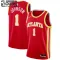 Nike Atlanta Hawks Jalen Johnson 1 Trikot Icon Edition Swingman Rot Für Kinder