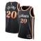 Nike Atlanta Hawks John Collins 20 Trikot City Edition 22/23 Swingman Schwarz Für Herren