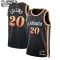 Nike Atlanta Hawks John Collins 20 Trikot City Edition 22/23 Swingman Schwarz Für Kinder