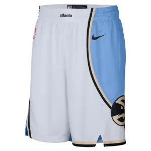 Nike Atlanta Hawks Shorts City Edition 24/25 Swingman Für Herren