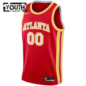 Nike Atlanta Hawks Trikot Personalisiert Icon Edition Swingman Rot Für Kinder