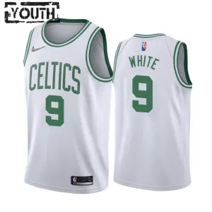 Nike Boston Celtics Derrick White 9 Trikot Association Edition Swingman Weiß Für Kinder Nike Boston Celtics Derrick White 9 Trikot Association Edition Swingman Weiß Für Kinder