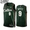 Nike Boston Celtics Derrick White 9 Trikot City Edition 22/23 Swingman Grün Für Kinder