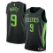 Nike Boston Celtics Derrick White Trikot City Edition 24/25 Swingman Schwarz Für Herren