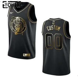 Nike Boston Celtics Golden Edition Trikot Personalisiert Swingman Schwarz Für Kinder Nike Boston Celtics Golden Edition Trikot Personalisiert Swingman Schwarz Für Kinder