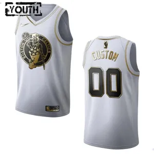 Nike Boston Celtics Golden Edition Trikot Personalisiert Swingman Weiß Für Kinder Nike Boston Celtics Golden Edition Trikot Personalisiert Swingman Weiß Für Kinder