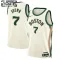 Nike Boston Celtics Jaylen Brown 7 Trikot City Edition 23/24 Swingman Weiß Für Kinder