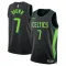 Nike Boston Celtics Jaylen Brown Trikot City Edition 24/25 Swingman Schwarz Für Herren