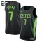Nike Boston Celtics Jaylen Brown Trikot City Edition 24/25 Swingman Schwarz Für Kinder