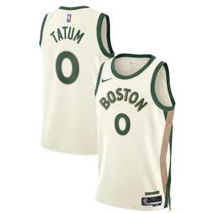 Nike Boston Celtics Jayson Tatum Trikot City Edition 23/24 Swingman Weiß Für Herren