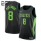Nike Boston Celtics Kristaps Porzingis Trikot City Edition 24/25 Swingman Schwarz Für Kinder