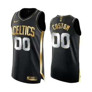 Nike Boston Celtics Limited Golden Edition Trikot Personalisiert Swingman Schwarz Für Herren Nike Boston Celtics Limited Golden Edition Trikot Personalisiert Swingman Schwarz Für Herren
