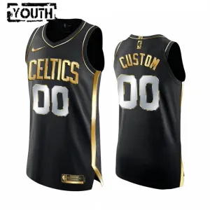 Nike Boston Celtics Limited Golden Edition Trikot Personalisiert Swingman Schwarz Für Kinder Nike Boston Celtics Limited Golden Edition Trikot Personalisiert Swingman Schwarz Für Kinder