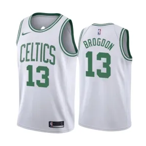 Nike Boston Celtics Malcolm Brogdon 13 Trikot Association Edition Swingman Weiß Für Herren