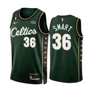 Nike Boston Celtics Marcus Smart 36 Trikot City Edition 22/23 Swingman Grün Für Herren Nike Boston Celtics Marcus Smart 36 Trikot City Edition 22/23 Swingman Grün Für Herren