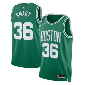 Nike Boston Celtics Marcus Smart 36 Trikot Icon Edition Swingman Kelly Grün Für Herren