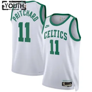 Nike Boston Celtics Payton Pritchard 11 Trikot Classic Edition 22/23 Swingman Weiß Für Kinder
