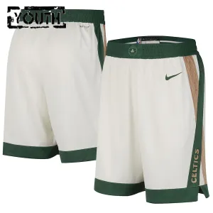 Nike Boston Celtics Shorts City Edition 23/24 Swingman Für Kinder