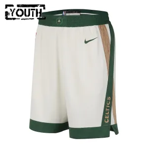 Nike Boston Celtics Shorts City Edition 23/24 Swingman Für Kinder