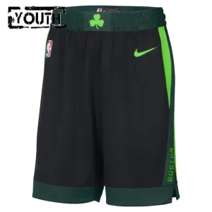 Nike Boston Celtics Shorts City Edition 24/25 Swingman Für Kinder