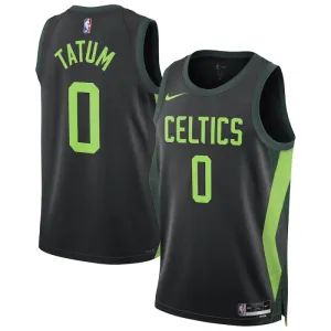 Nike Boston Celtics Tatum Trikot City Edition 24/25 Swingman Schwarz Für Herren