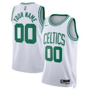 Nike Boston Celtics Trikot Personalisiert Association Edition Swingman Weiß Für Herren