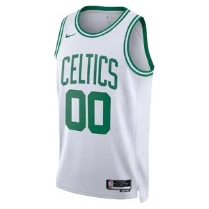Nike Boston Celtics Trikot Personalisiert Association Edition Swingman Weiß Für Herren