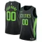 Nike Boston Celtics Trikot Personalisiert City Edition 24/25 Swingman Schwarz Für Herren