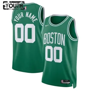 Nike Boston Celtics Trikot Personalisiert Icon Edition Swingman Grün Für Kinder
