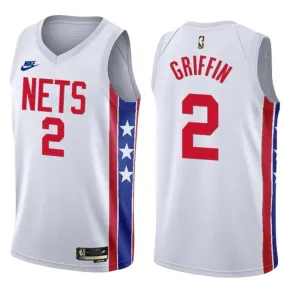 Brooklyn Nets Blake Griffin 2 Trikot Classic Edition 22/23 Swingman Weiß Für Herren