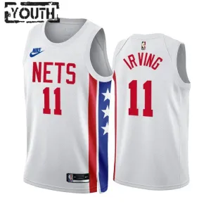 Brooklyn Nets Kyrie Irving 11 Trikot Classic Edition 22/23 Swingman Weiß Für Kinder