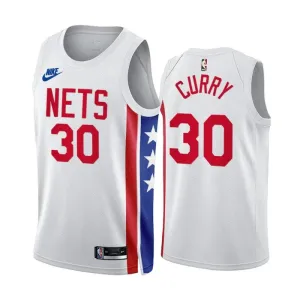 Brooklyn Nets Seth Curry 30 Trikot Classic Edition 22/23 Swingman Weiß Für Herren