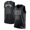 Jordan Brooklyn Nets Trikot Personalisiert Statement Edition Swingman Schwarz Für Herren