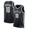 Nike Brooklyn Nets Ben Simmons 10 Trikot Icon Edition Swingman Schwarz Für Herren