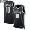 Nike Brooklyn Nets Ben Simmons 10 Trikot Icon Edition Swingman Schwarz Für Kinder