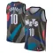 Nike Brooklyn Nets Ben Simmons Trikot City Edition 23/24 Swingman Schwarz Für Herren