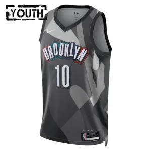 Nike Brooklyn Nets Ben Simmons Trikot City Edition 24/25 Swingman Grau Für Kinder