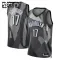 Nike Brooklyn Nets Dennis Schroder Trikot City Edition 24/25 Swingman Grau Für Kinder