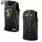 Nike Brooklyn Nets Golden Edition Trikot Personalisiert Swingman Schwarz Für Kinder