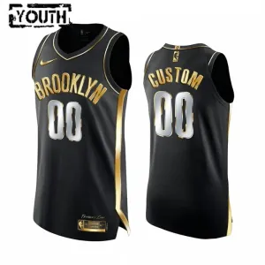 Nike Brooklyn Nets Limited Golden Edition Trikot Personalisiert Swingman Schwarz Für Kinder Nike Brooklyn Nets Limited Golden Edition Trikot Personalisiert Swingman Schwarz Für Kinder