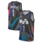 Nike Brooklyn Nets Mikal Bridges Trikot City Edition 23/24 Swingman Schwarz Für Herren