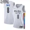Nike Brooklyn Nets Patty Mills 8 Trikot City Edition 22/23 Swingman Weiß Für Kinder